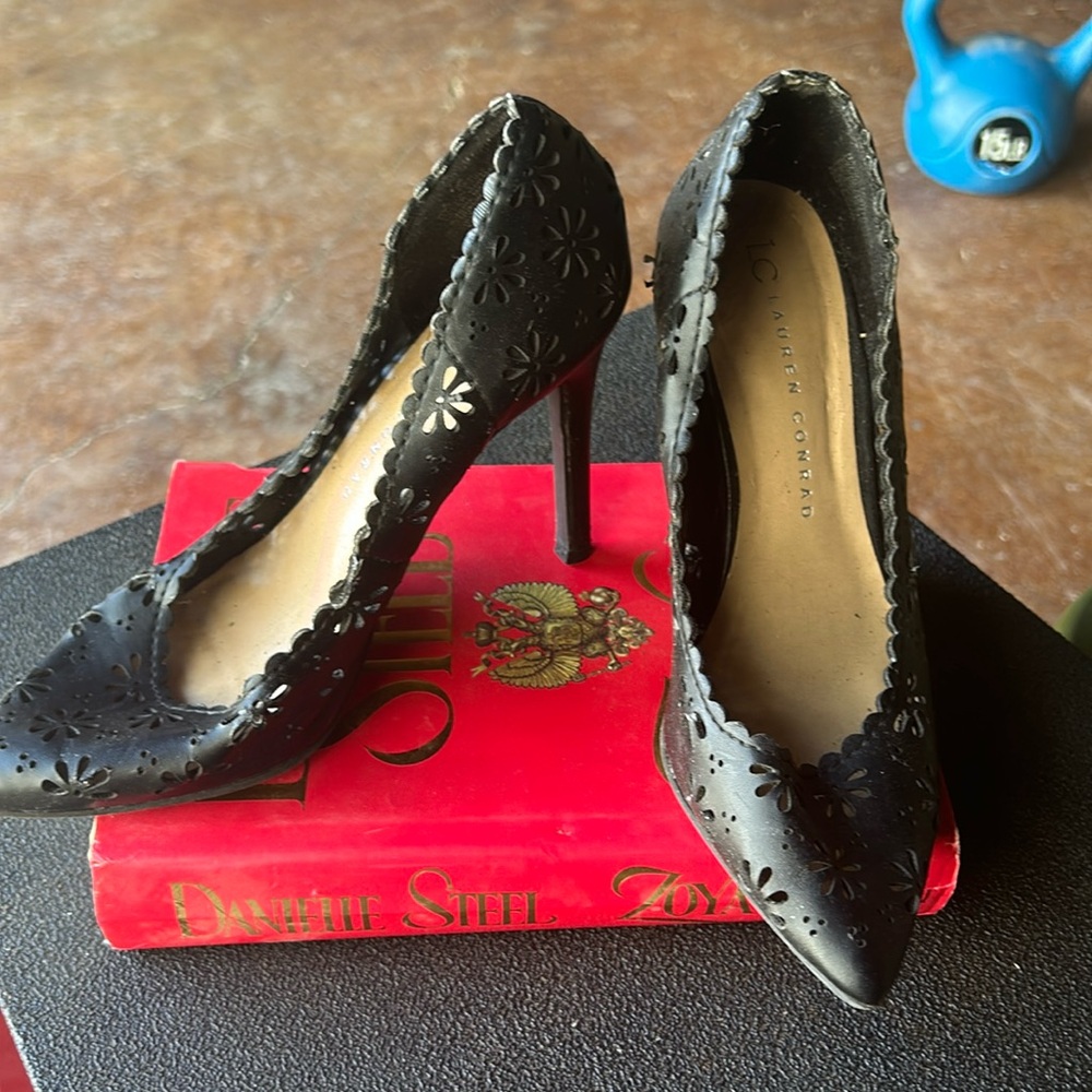 Black High Heels size 7.5
